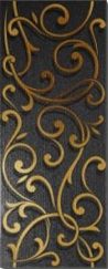 GLITTER BLACK 20x50