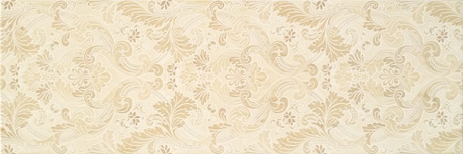 ABERDEEN DECORADO WAVE MARFIL 25x75 /Абардийн
