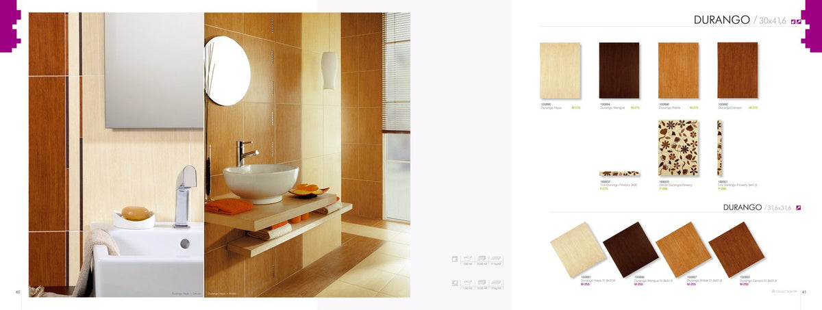 DURANGO WENGUE /Дуранго Венге 30х41.6