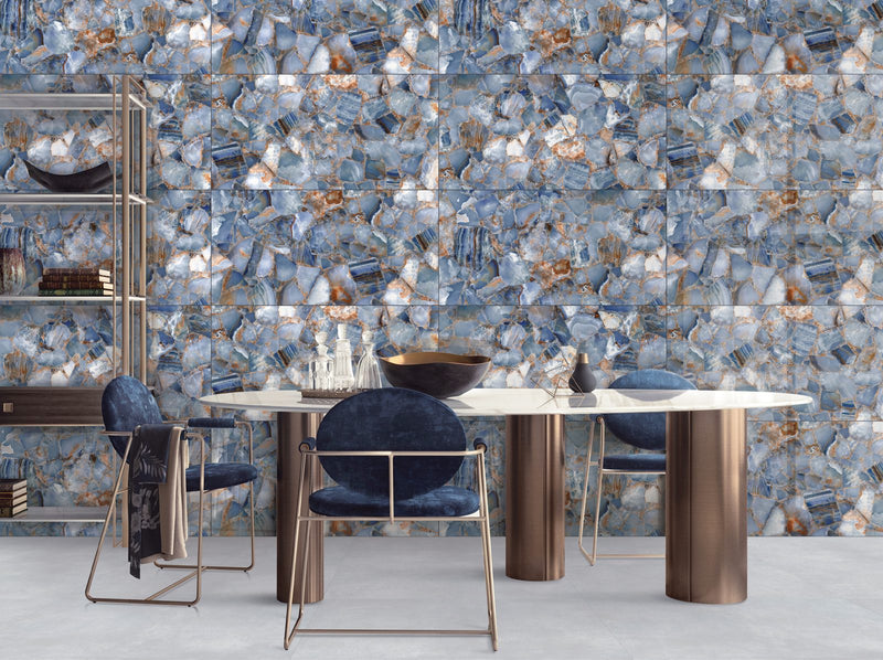 AGATE AQUA HIGH GLOSS 60x120 / Агате