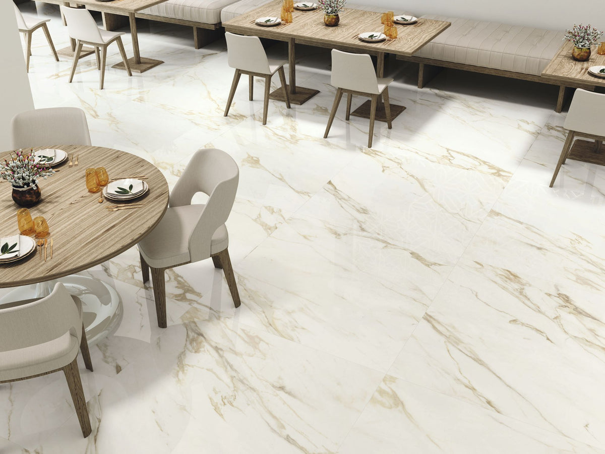 ADAGGIO GOLD 60x60 - Baldocer ambient 2