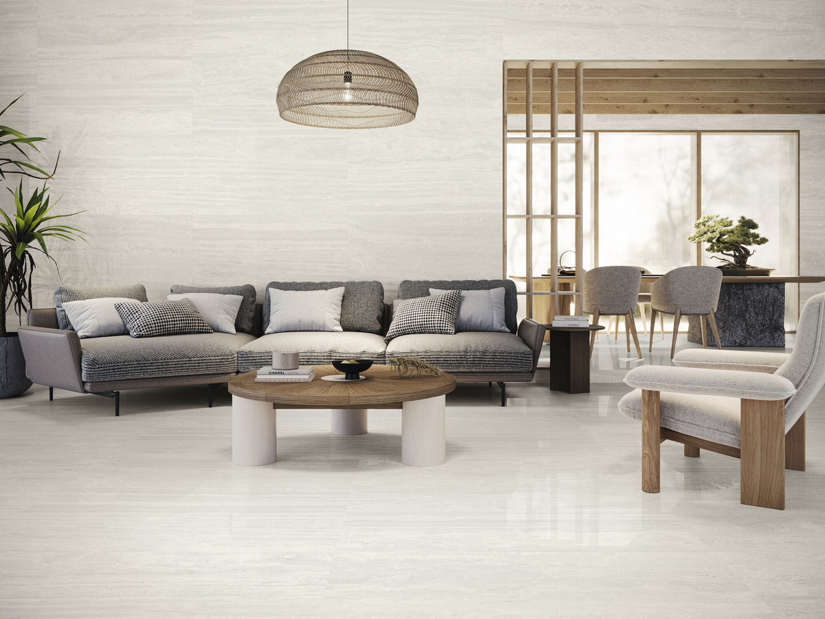 VENICE BIANCO NATURAL 60x120 - Baldocer ambient