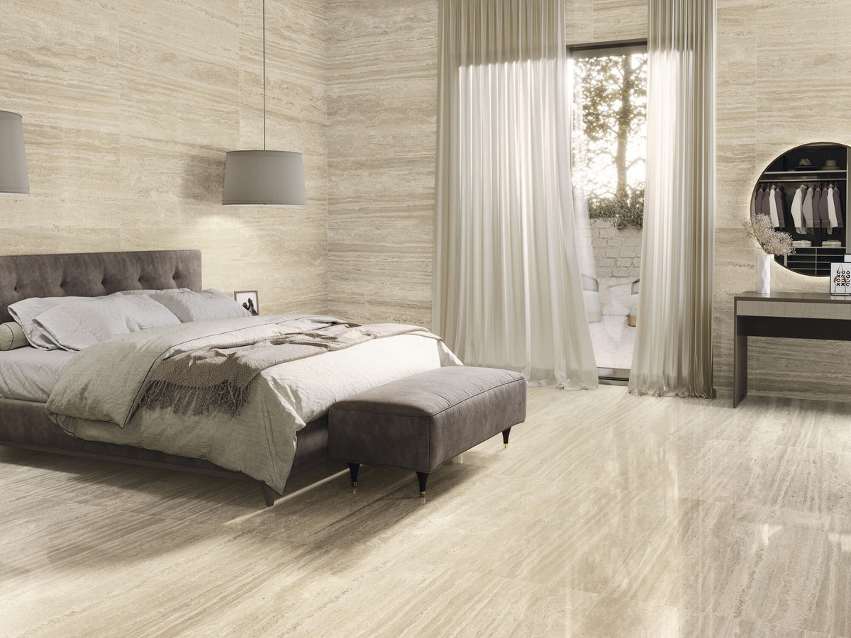 VENICE MIELE PULIDO 60x120 - Baldocer ambient 2