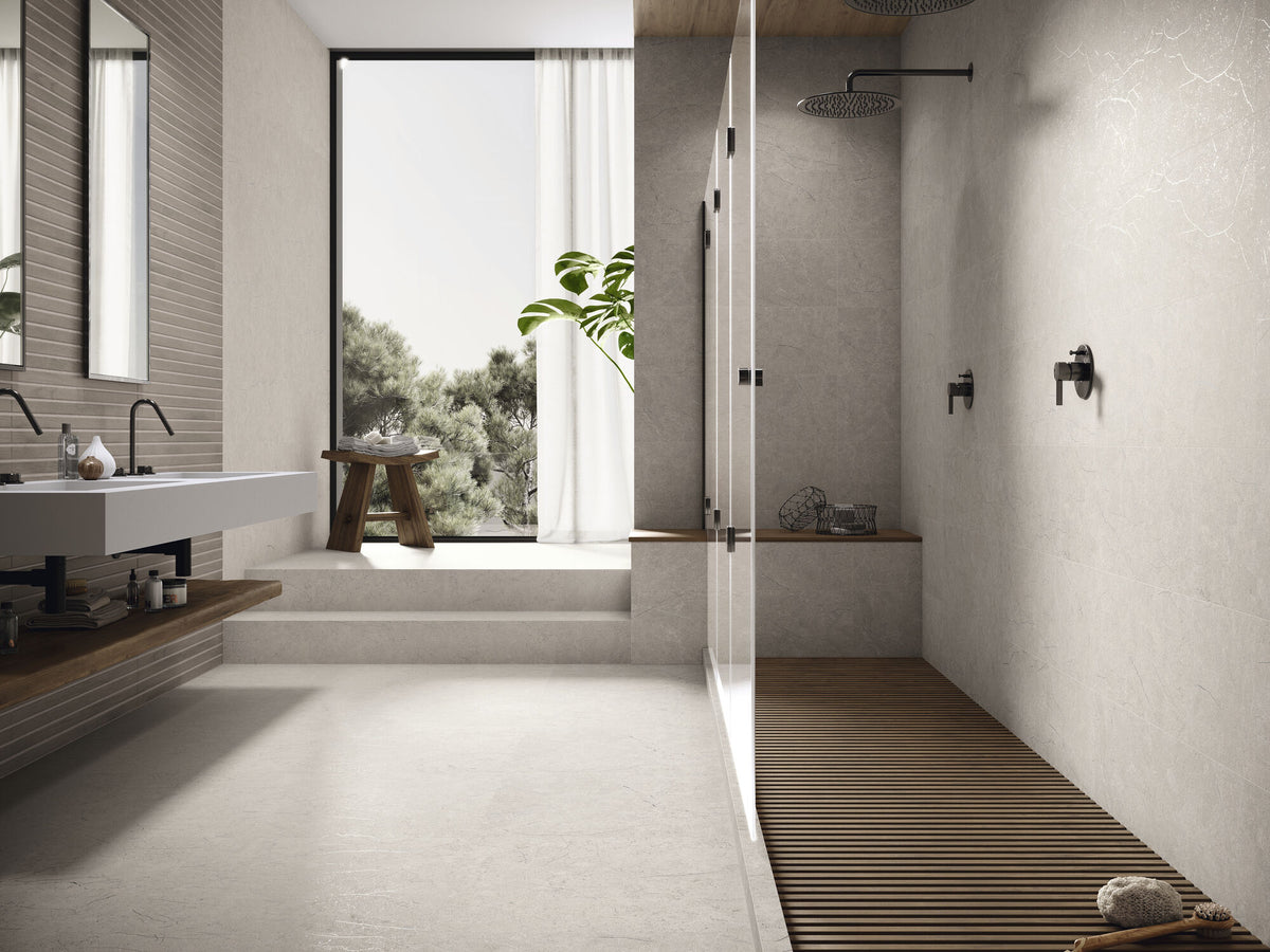 BELSTONE GREY 30x90 — Baldocer ambient баня