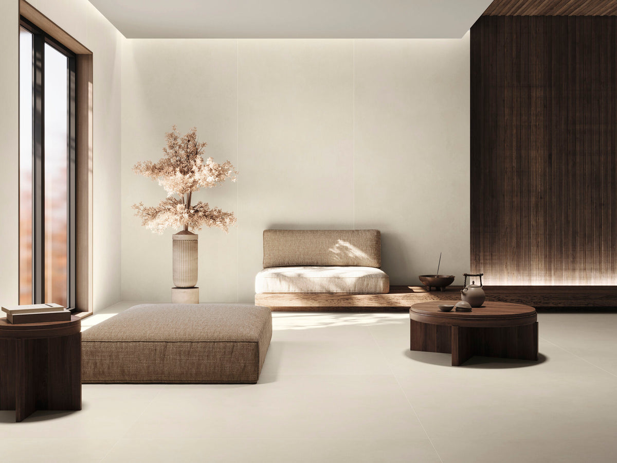 GINZA SAND ANTI-SLIP 80x80 - Baldocer ambient