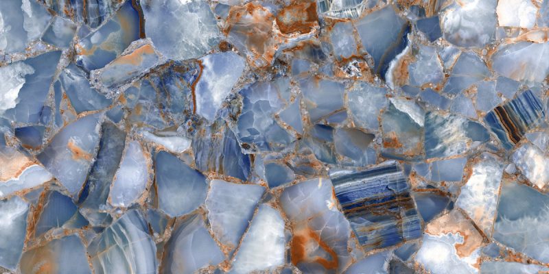AGATE AQUA HIGH GLOSS 60x120 / Агате